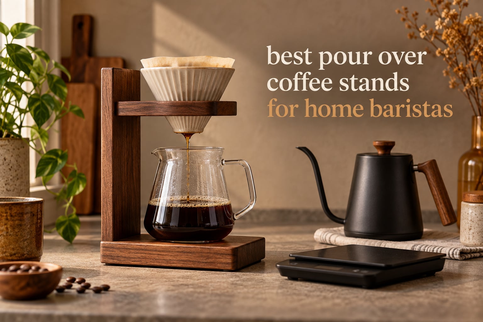 best pour over coffee stands for home baristas