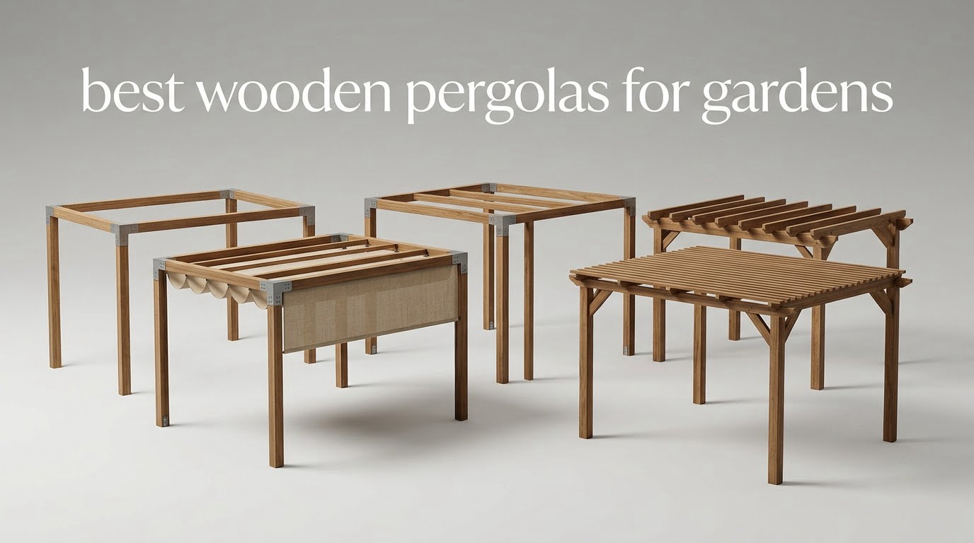 best wooden pergolas for gardens