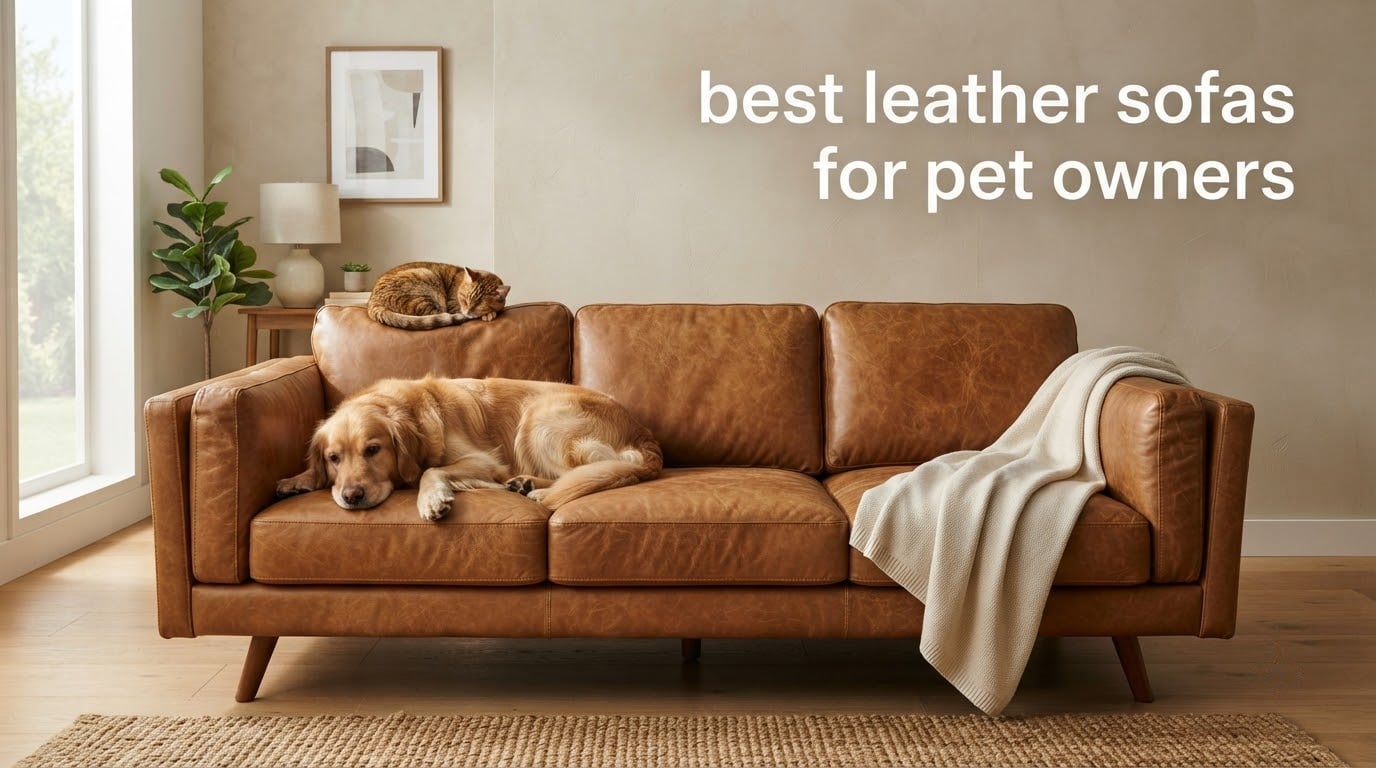 best leather sofas for pet owners