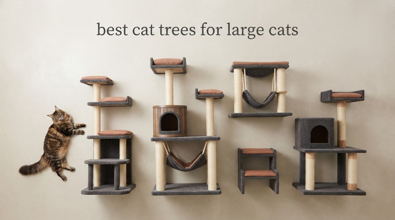 best cat trees for large cats