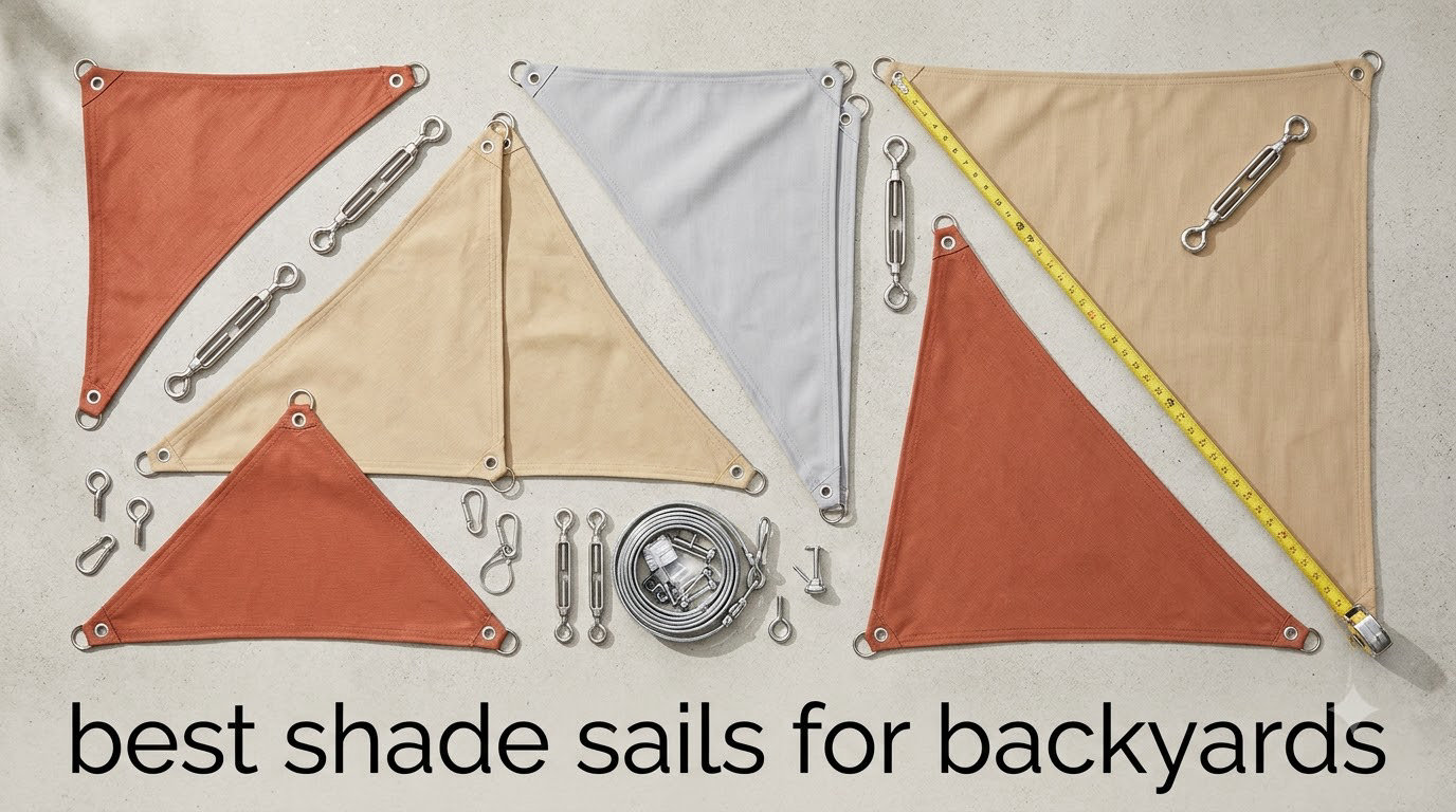 best shade sails for backyards