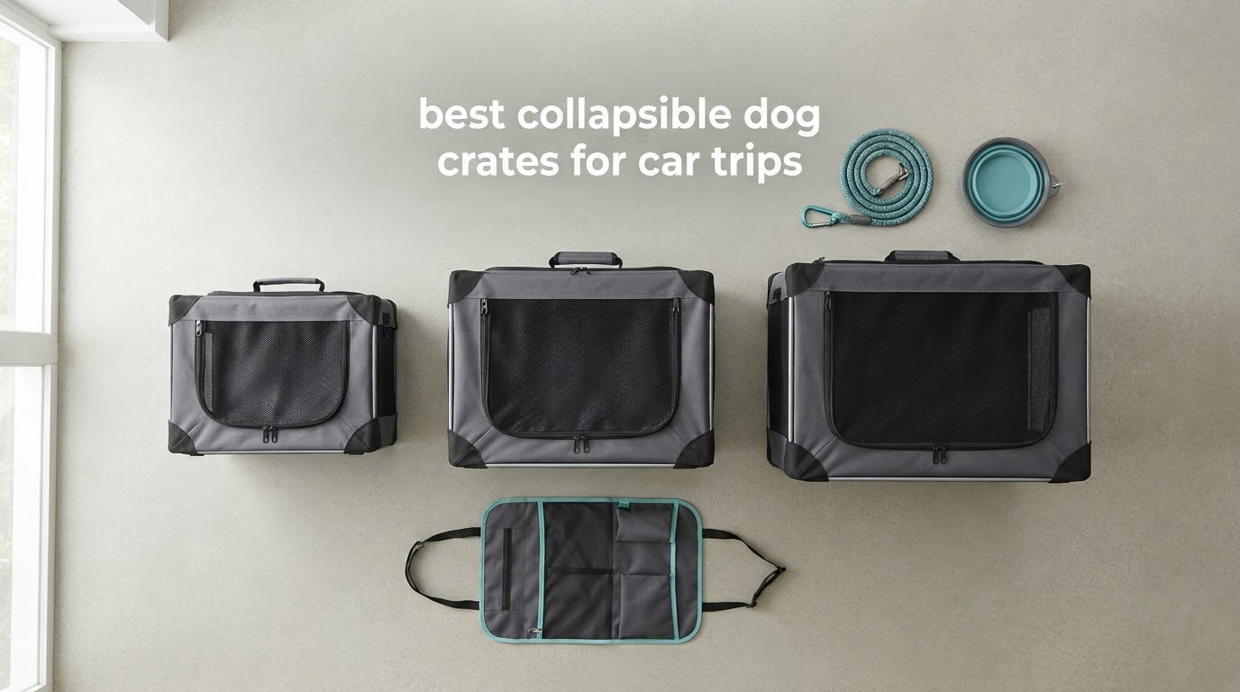 best collapsible dog crates for car trips