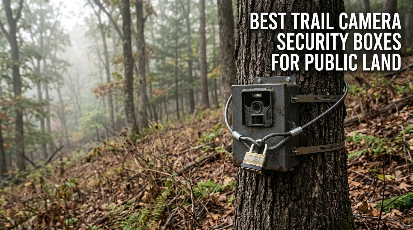 best trail camera security boxes for public land