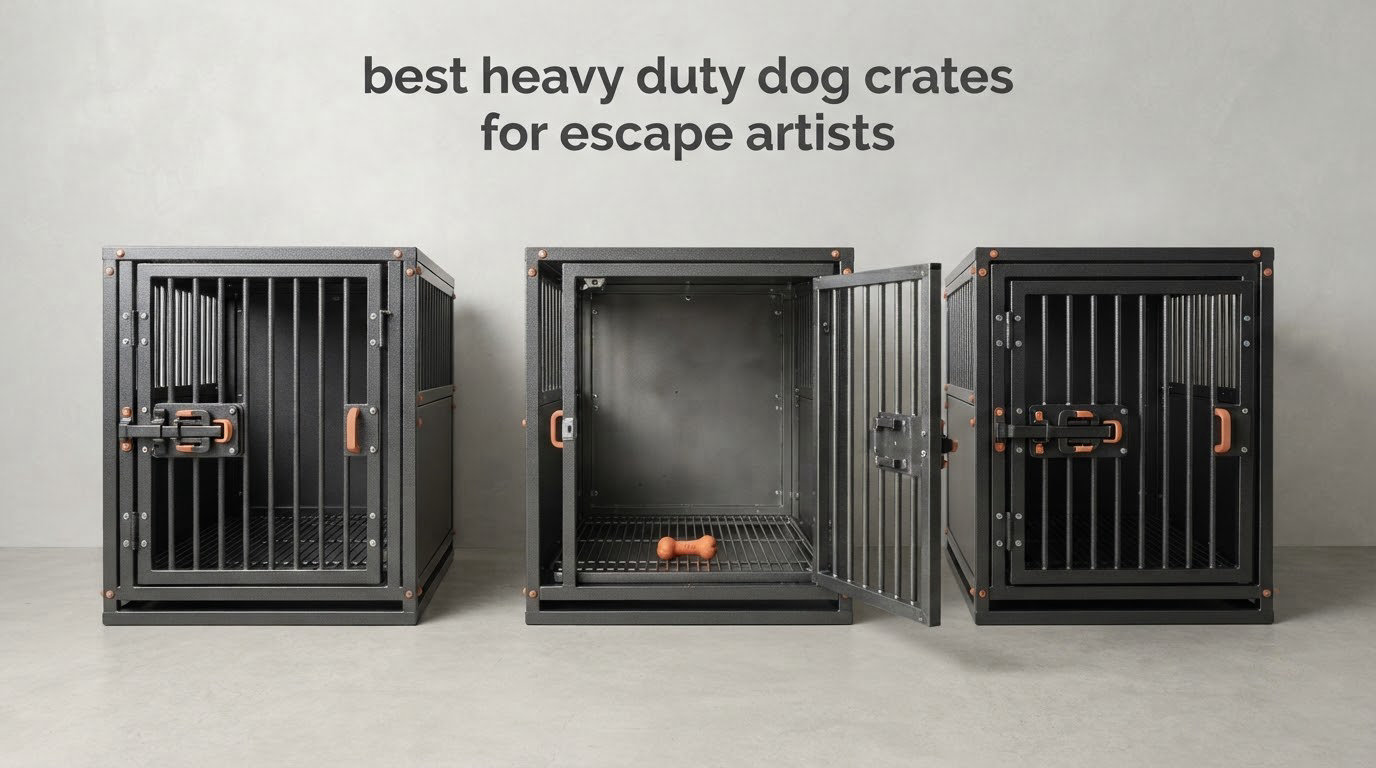 best heavy duty dog crates for escape artists