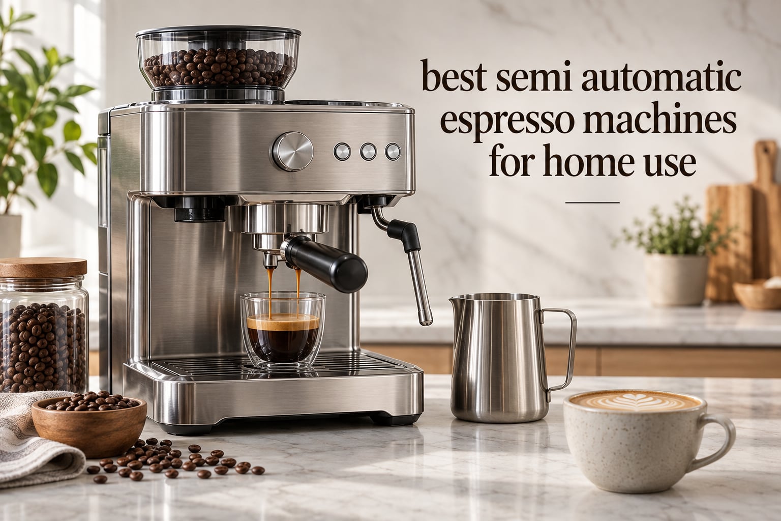 best semi automatic espresso machines for home use