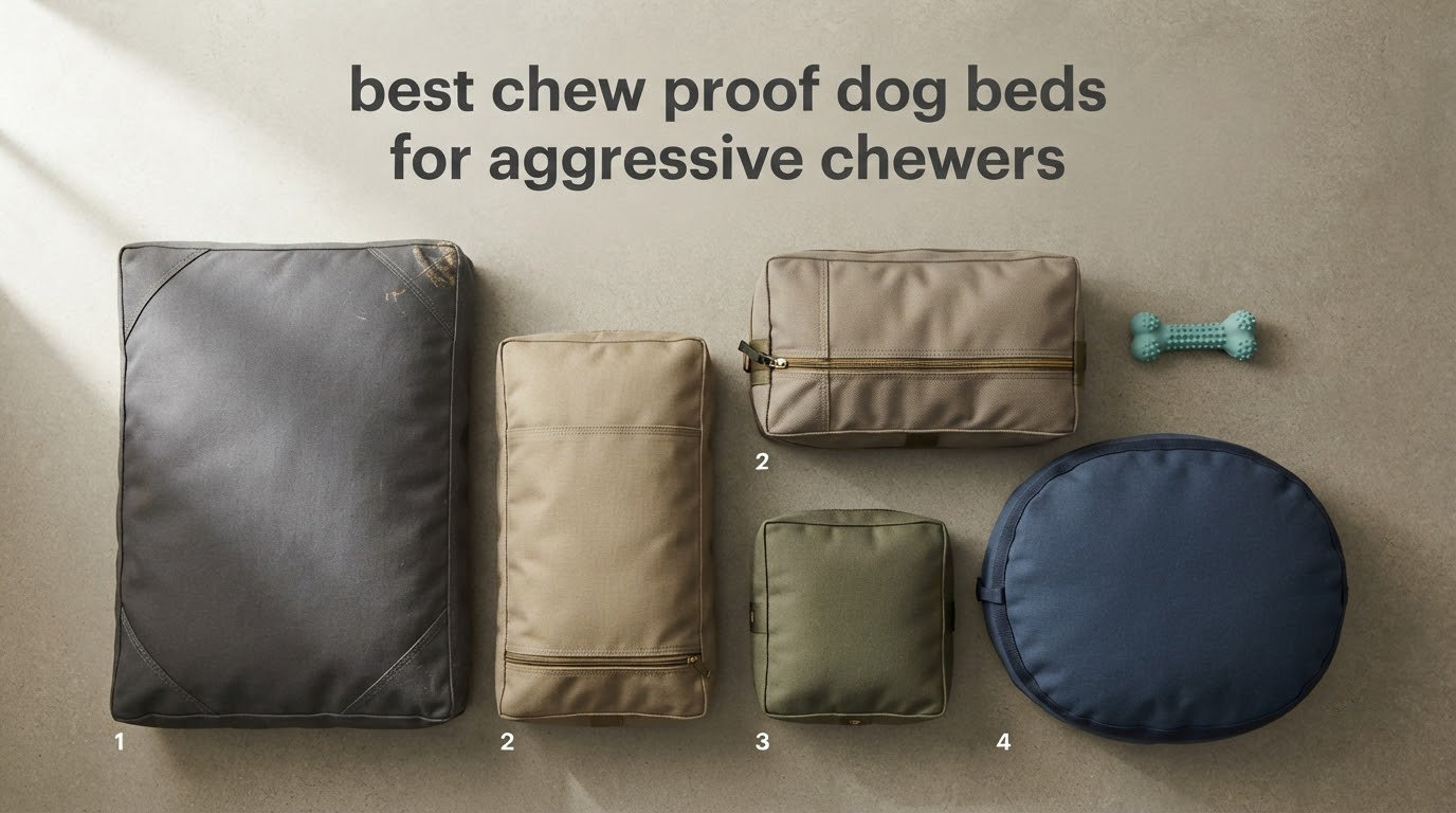 best chew proof dog beds for aggressive chewers